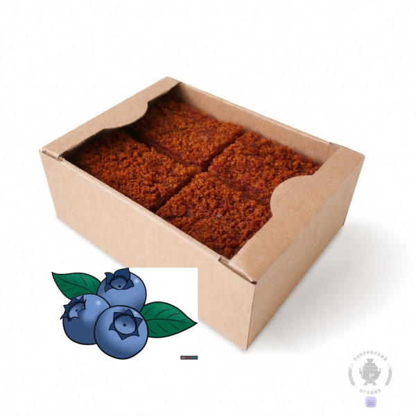 №3 Пряник 1кг с фруктовой начинкой Черника в Учалах